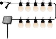 Ghirlandă luminoasă număr becuri 10 buc. solară lungime 300 cm Lucas Matte – Sirius
