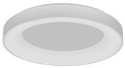 Lustra LED aplicata controlata wireless prin smartphone Rando Smart alba