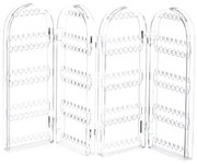 Organizator bijuterii Acril Transparent 28 x 105 x 8 cm