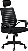 Scaun de birou, negru, TORES