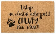 Bohemia Gifts Doormat - Păr, 40 x 60 cm