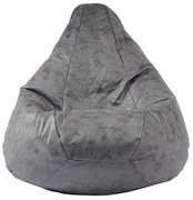 Fotoliu Nirvana Hobbit Pufrelax, Material Textil - Moon Grey