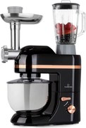 Klarstein Lucia Elegance, robot de bucătărie, blender, mașină de tocat carne, 1800W, fără BPA