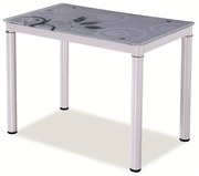 Masa de bucaterie Damar 80 x 60 cm, alba
