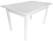 Masa extensibila 120 (160) x 75 cm Alba