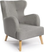 Fotoliu gri deschis wing Noemye – Bonami Selection