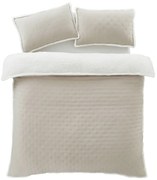 Lenjerie de pat crem din sherpa pentru pat dublu 200x200 cm Cosy Nori – Catherine Lansfield