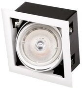 Spot directionabil, incastrabil, alb Matrix I WH