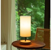 Lampă de masă cu USB Aigostar 1xE27/40W/230V bej