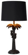 Lucide 10505/81/30 - Lampă de masă COCONUT 1xE27/60W/230V negru