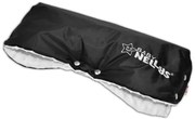 Carucior mânecă Baby Nellys ® minky - alb negru