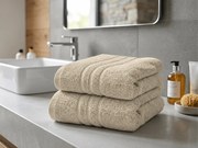 Prosop de maini Confort 50 x 100 cm crem, 100% bumbac