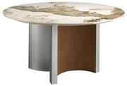 Masa dining deosebita design LUX Walnut-Marble 150cm