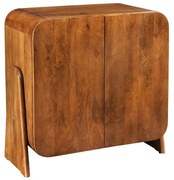 Dulap din lemn de mango maro BRASIL 75cm