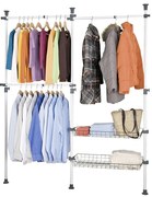 Organizer telescopic pentru haine HERKULES, WENKO