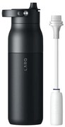 Swig Top Obsidian Black Sticlă cu filtru 1000ml - LARQ