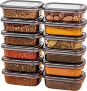 Recipiente 12 buc. pentru alimente Fresco – Hermia