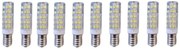 Set 10 × Becuri LED E14 – 7 W, lumină rece 6000 K, 220 V 💡