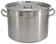 Oala cu capac, Cazan Rosberg R51211A45S, 47 cm, 42.5L, Inox