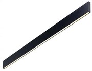 Aplica perete LED liniara 120cm ambientala LINUS AP 3000K BK