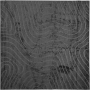 vidaXL Covoare de zonă Pătrat PALMERAS Antracit 120 x 120 cm Poliester