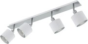 Eglo 97535 - Lampă spot VALBIANO 4xE14/10W/230V