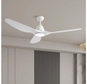 ZEVENTI - Ventilator de tavan URBINO LED/20W/230V Wi-Fi Tuya, alb + telecomandă