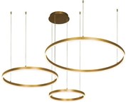 Lustra design modern circular cu 3 inele LED dimabil ROTUNDA
