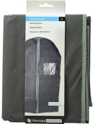 Husă pentru haine Storage Solutions 58 x 130cm, gri închis