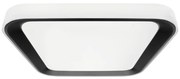 Plafonier LED dimabil QUADRO 38W 230V 3000-6000K alb/negru + DO