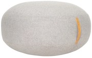 Puf Hübsch Turenio, ø 70 cm, gri deschis
