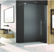 Paravan de dus tip Walk-in SanSwiss Easy STR4P 80 cm sticla securizata 8mm anticalcar