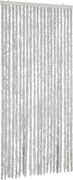vidaXL Perdea pentru insecte, gri, 90x220 cm, chenille