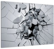 Tablou abstracție 3D (70x50 cm)