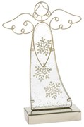 Decorațiune de Crăciun Înger din sticlă, 30 cm
