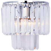 Aplică de cristal AMEDEO 2xE14/40W/230V Zuma Line 17106/2W-CHR