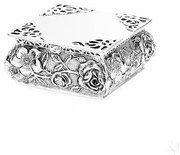 Cutie inel argint masiv Rosa