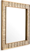 Oglinda decorativa design LUX Mellot, 110x110cm