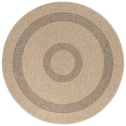 Covor de exterior negru/bej rotund ø 80 cm Comilla – Ayyildiz Carpets