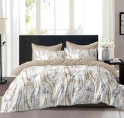 Lenjerie de pat din bumbac VILARIS bej Dimensiune lenjerie de pat: 70 x 90 cm | 140 x 200 cm