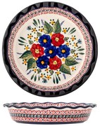 Farfurie pentru servire din gresie ø 26,5 cm Florist – Bloomingville