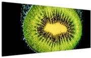 Tablou - detailu cu kiwi în apă (120x50 cm)