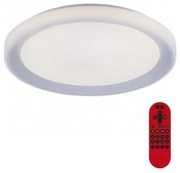 Plafonieră LED RGB dimabilă LENI LOLASMART LED/40W/230V Leuchten Direkt 15110-21 + telecomandă