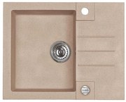 Chiuvetă de bucătărie ALVEUS 1090950 ROCK 59,5x47,5 cm bej