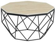 Masuta de cafea rotunda, Travertin, Bej, DIAMOND 70cm