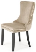 Scaun Alda velvet bej H95 cm