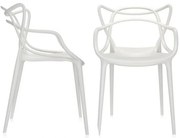 Scaun pentru masă Masters, mai multe culori - Kartell Culoare: alb
