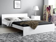 Pat 120x200 cu somieră DMD9 Alb