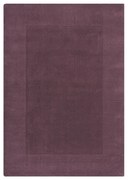 Covor violet handmade din lână 120x170 cm Border – Flair Rugs