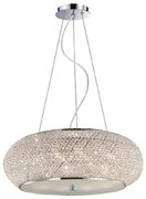 Suspensie moderna 10 becuri E14 PASHA 082196 IDEAL LUX